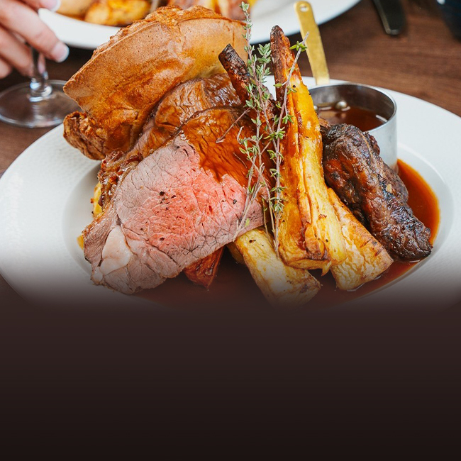 Sunday menu at The Tudor Rose