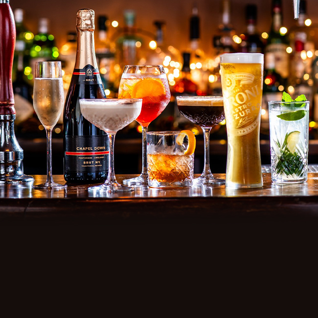 Wine & Drinks menu at The Tudor Rose