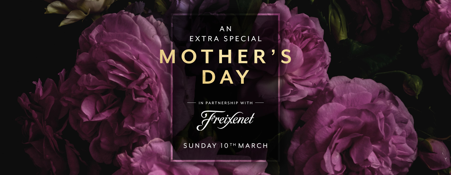 Mother’s Day menu/meal in Coulsdon
