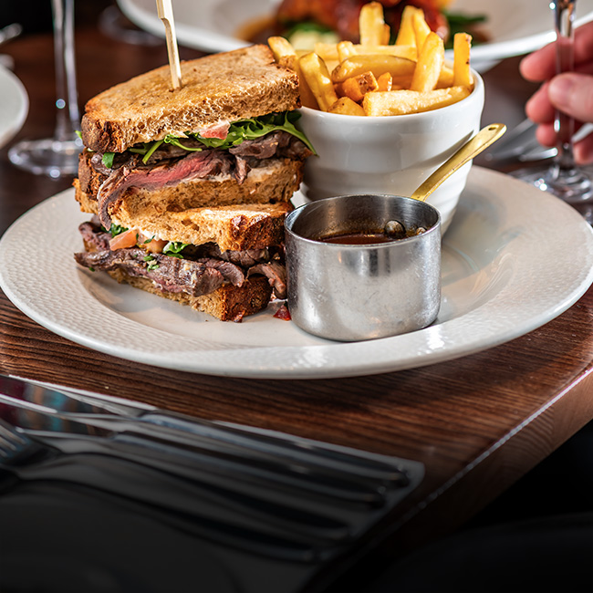 Brunch menu at The Tudor Rose