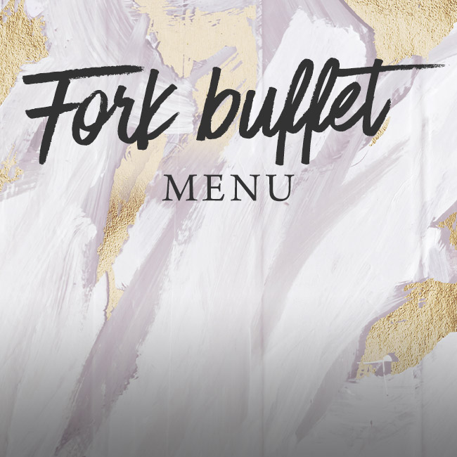 Fork buffet menu at The Tudor Rose